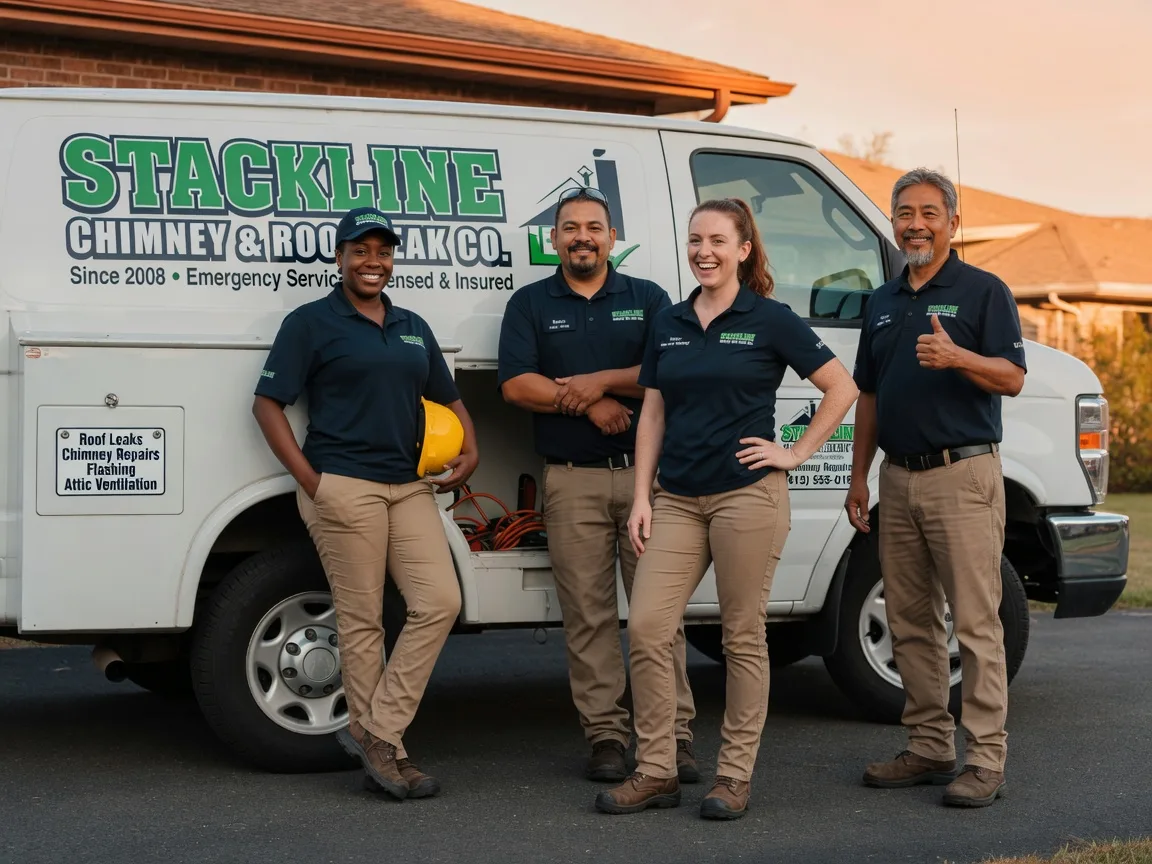 Chimney flashing repair company in Burt Lake, MI